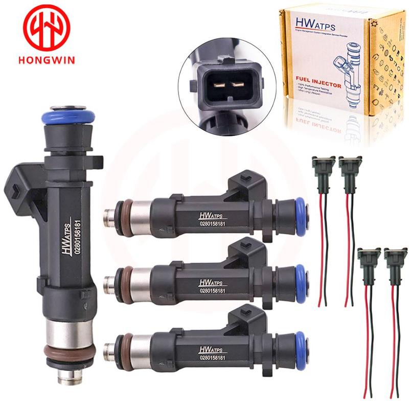 4 PEZZI Ugello Iniettore Carburante 0280158181 Per Vauxhall Corsa Adam Astra Meriva Per Opel Agila Astra Combo Kasten 5817425