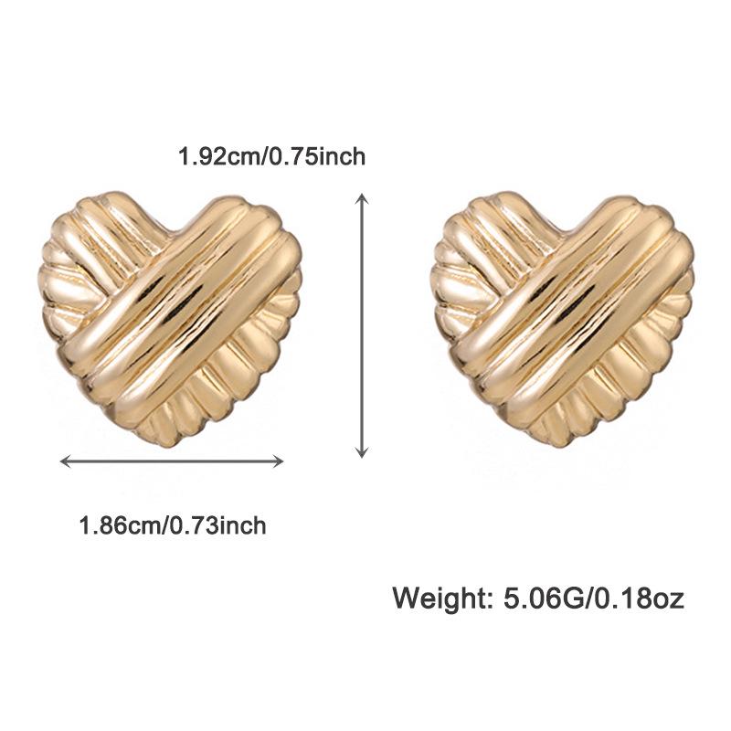 

Комплект серег Kenjie 2024 ко Дню святого Валентина Love Peach - Женская модная коллекция