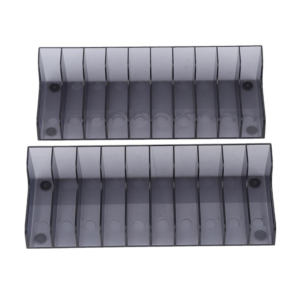 2 PCS Large Capacity Game Card Box Game CD Storage Stand Holder Bracket for PS4 SLIM PRO