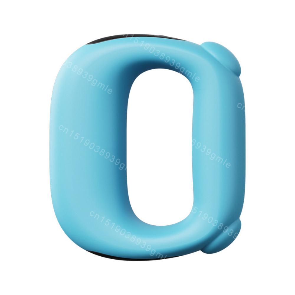 Mini Portable Massage Ring Deep Tissue Percussion Handheld Muscle Massager Vibration Heating Fascia Ring Fat Burning Slimming