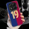 Futbolowy Numer 7 10 19 Odporne na Wstrząsy Etui na Telefon dla Xiaomi Redmi Note 15 14 13 12 Pro Plus 11 11S 11T 5G Pokrowiec Anty Upadkowe Fundas