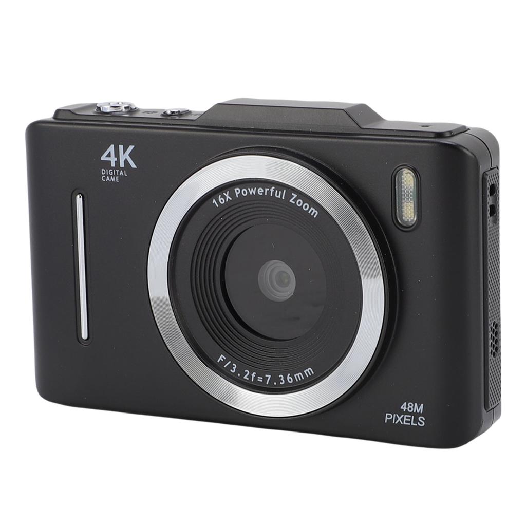 4K Digital Camera for Photography Autofocus 48MP HD Camera with Anti Shake 16X Digital Zoom 2.8 Inch Screen