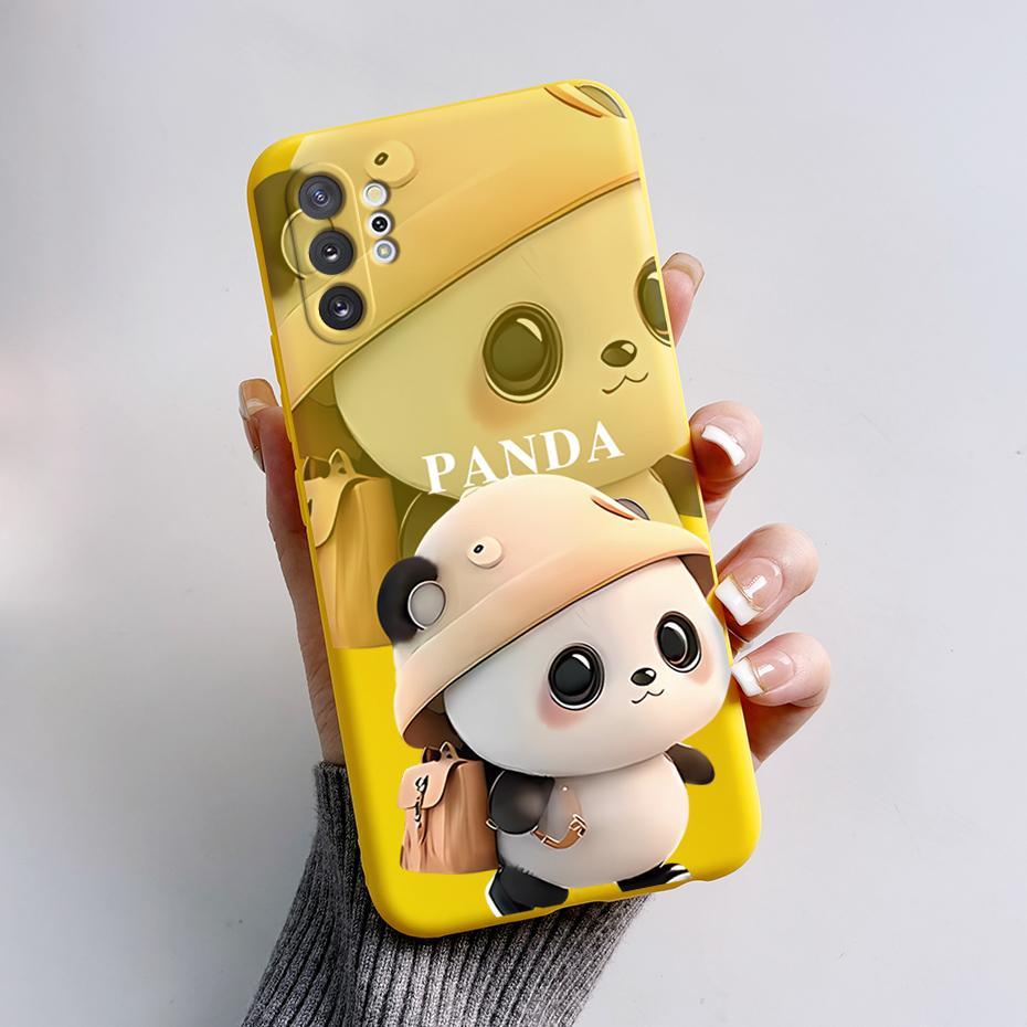 For Samsung Note 10 Case Note 10 Plus Cute Panda Silicone Soft Back Cover Phone Case For Samsung Galaxy Note10 + Plus Case Coque