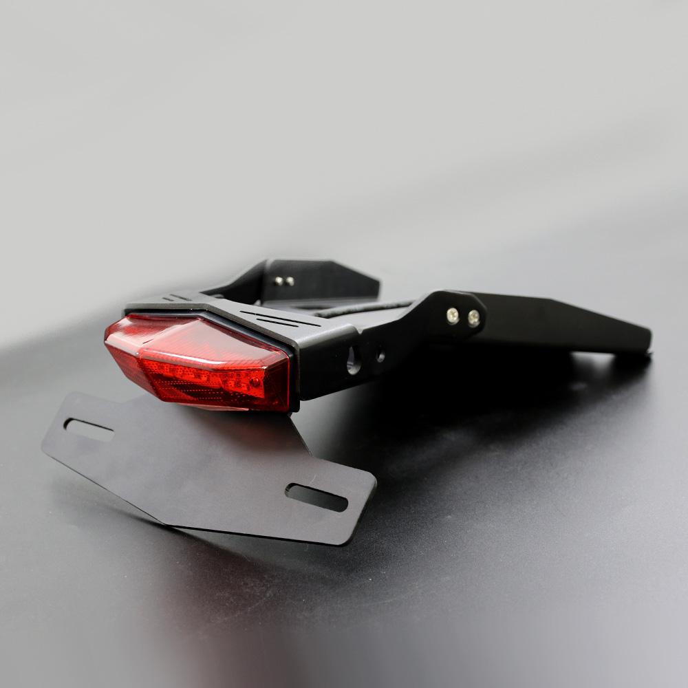 

Motorcycle Tail Mount License Plate Bracket Brake Rear Lamp Taillight For BMW R NINE T 2014-2018 R9T