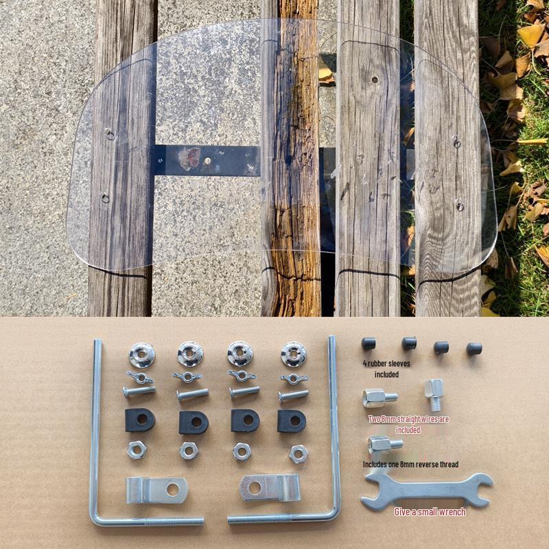 Universal Electric Bicycle Windshield for Aima, Tailing, Xiaodao, and No.9 Vehicles