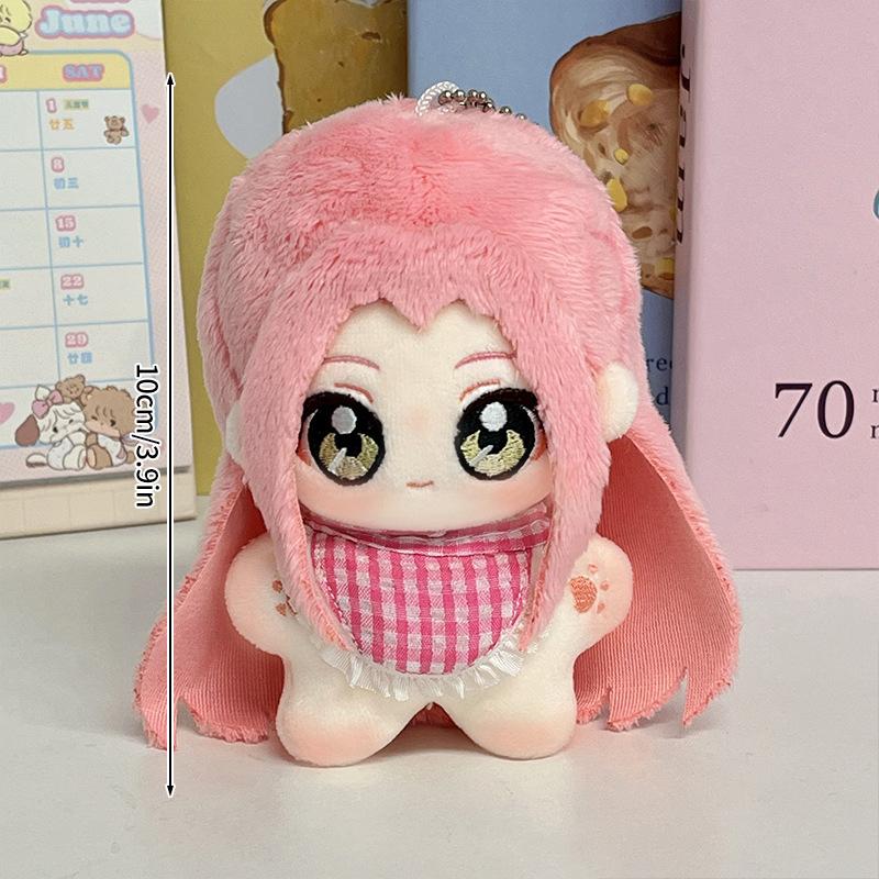Popular Alien Stage Ivan & Till Plush Couple Keychains Latest Anime Alien Stage Chibis Keyrings Accessories Bag Charms Fans Gifts