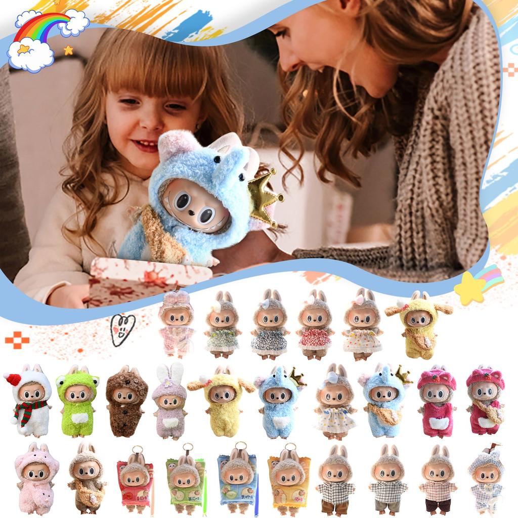 Cute Plush Doll Toy Gift Cartoon Style Children's Rag Doll Doll