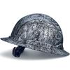 Carbon Fiber Color Large Brim Non-porous Smash-proof Comfortable Hard Hat Construction Site Construction Sunscreen Helmet