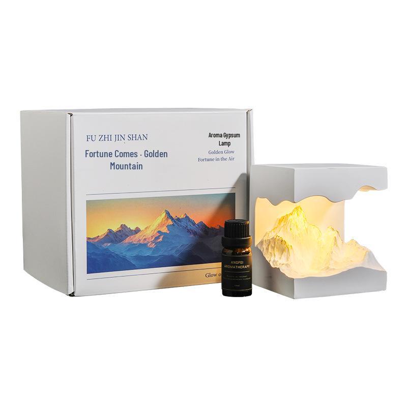 Sunshine Golden Mountain Aromatic Lamp Home & Event Decor Gift Set