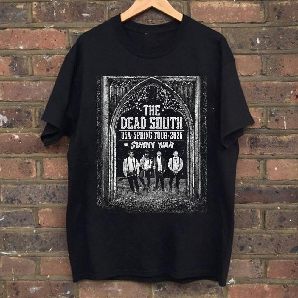 The Dead South Band USA Spring Tour 2025 T Shirt Full Size S5XL Unisex T-Shirt L