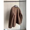 Winter Women's Maillard Imitation Double-sided Coat Warm Fur Integrated Coat