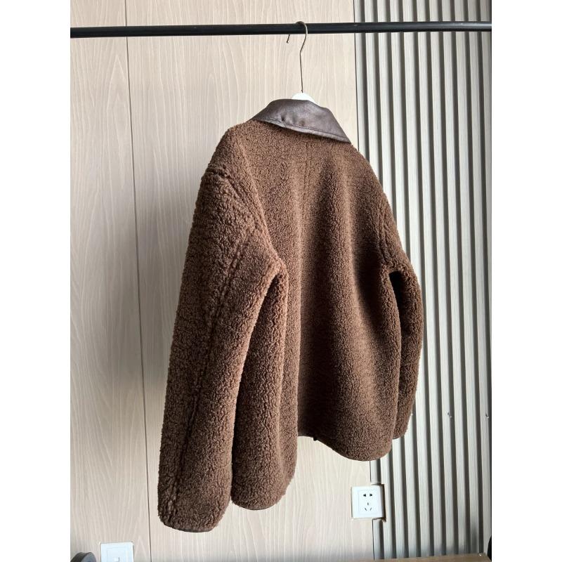 Winter Women's Maillard Imitation Double-sided Coat Warm Fur Integrated Coat