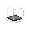 Acrylic Display Case for Collectibles Assemble Clear Dustproof Display Box for Action Figures Model Doll Toys Display Home Storage Case