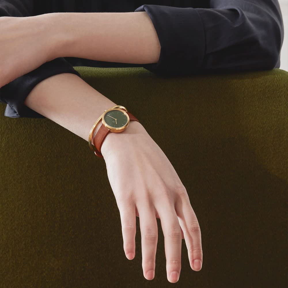 Maven Watches 28mm Artisan Series Minimalist Fashion Popular Popular Gift for Simple Luxury Watch OLIVE BROWN MN [Official Shop] Watch, Watch, Cute,