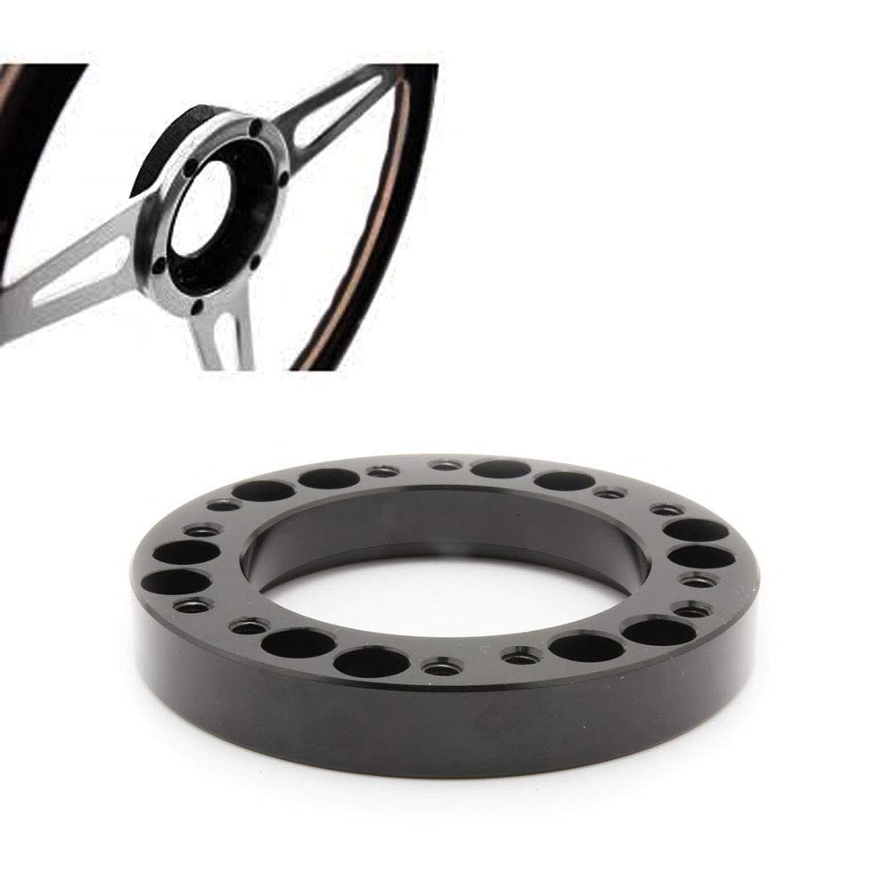 

Steering Spacer Steering Hub Steering Adapter Aluminum 12mm Thick for MOMO OMP to NARDI Hub