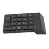 2.4G Wireless Numeric Keypad Chocolate Keys Plug and Play 18 Keys Number Numpad for Bank Accountant