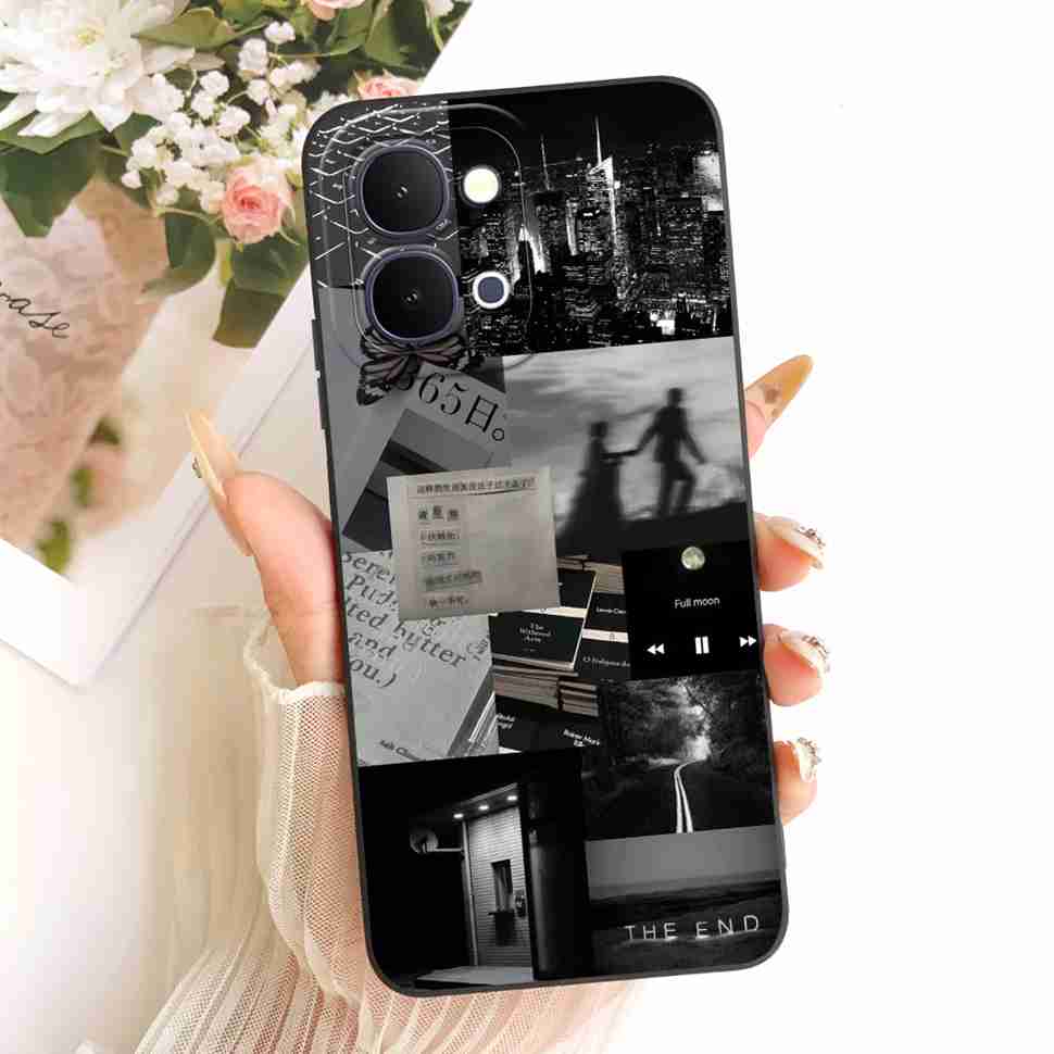 For Vivo Y31d 4G V2543 Case Fashion Cartoon Painting Silicone Full Protcetion Back Cover For Vivo Y 31d Y31D 4G Bumper Shell