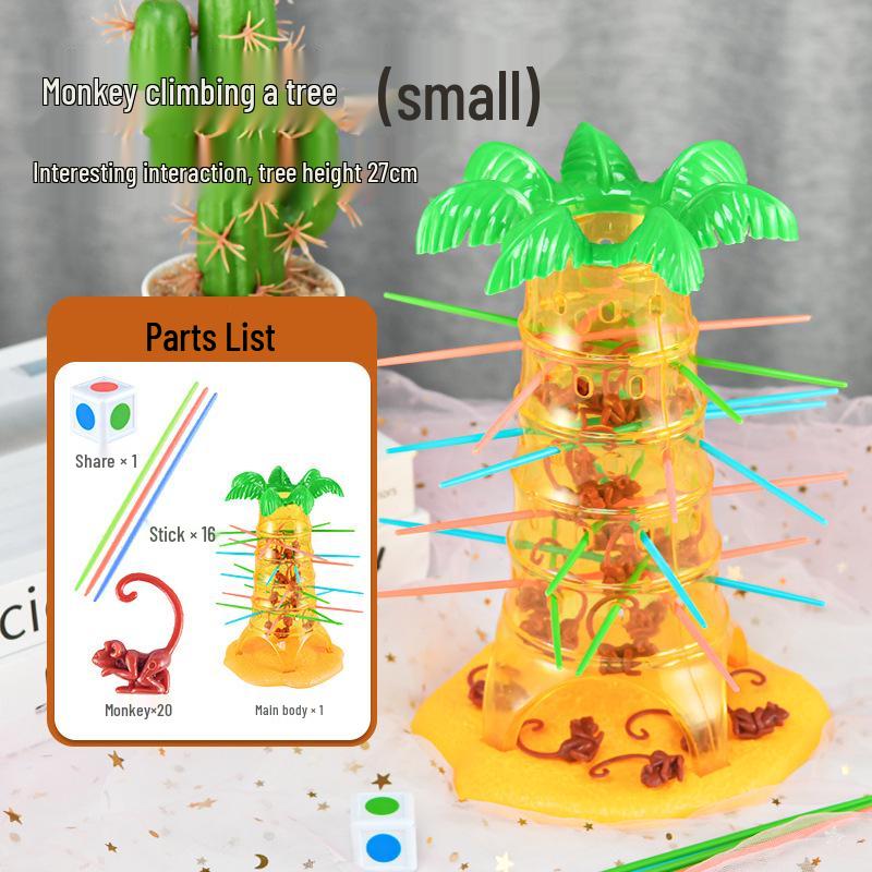 

Игра про лазание по деревьям: Интерактивная многопользовательская развивающая игрушка Small Box Tumbling Monkey (0.27KG)