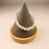 Popular 8mm plastic ab imitation pearl bracelet simple fashion jewelry export versatile high sense