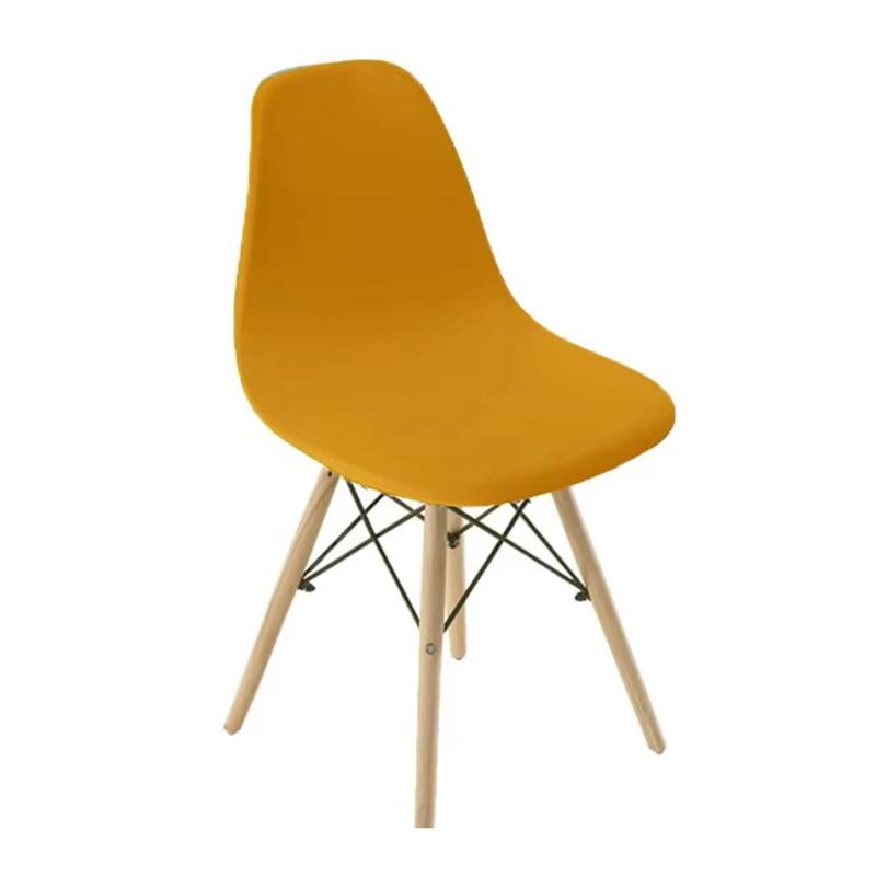 Elastic Shell Chair Cover Stretch Dining Chair Cover Seat Covers Slipcover Furniture Protector Hotel Home Living Room Removable