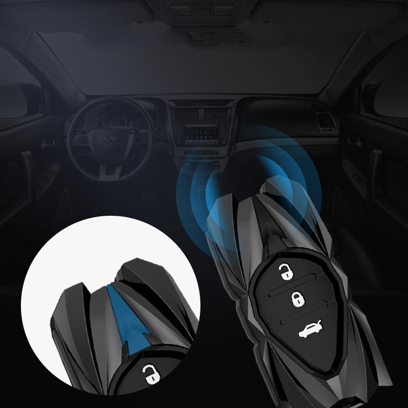 Zinc Alloy Car Key Cover Case Shell For Chery Tiggo 8 Arrizo 5 Pro 5X Gx eQ7 Chery Tiggo 7 Pro 2020 Accessories