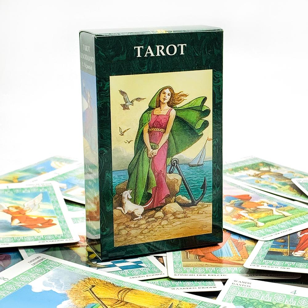 New Tarot Deck English Version Prediction Divination Board Playing Games Party Entertainment Game Cards, New Year Gifts