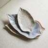 Special Ceramic Leaf Plate Creative Fish Plate Household Fruit Plate Afternoon Tea Snack Plate Pastry Plate Special-Shaped Vegetable Plate