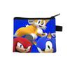 New Sonic Children's Change Bag Mini Bag Key Coin Headphone Bag Cute Cartoon Polyester Wallet