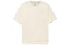 T Shirts Men's Beige Crew Neck Moderate Straight Fit AHSS027-6