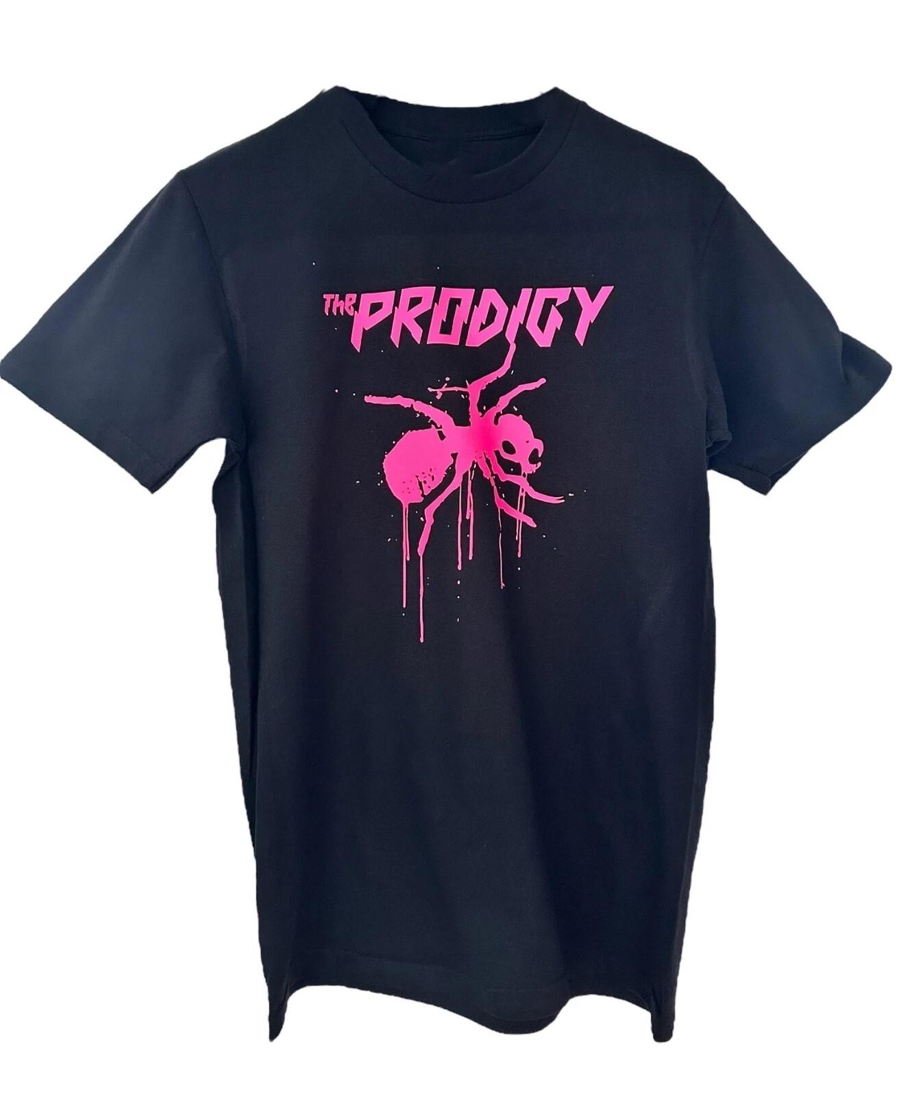 Electronic Music Rave Black Neon Pink T-Shirt Reprint HOT ITEM XL