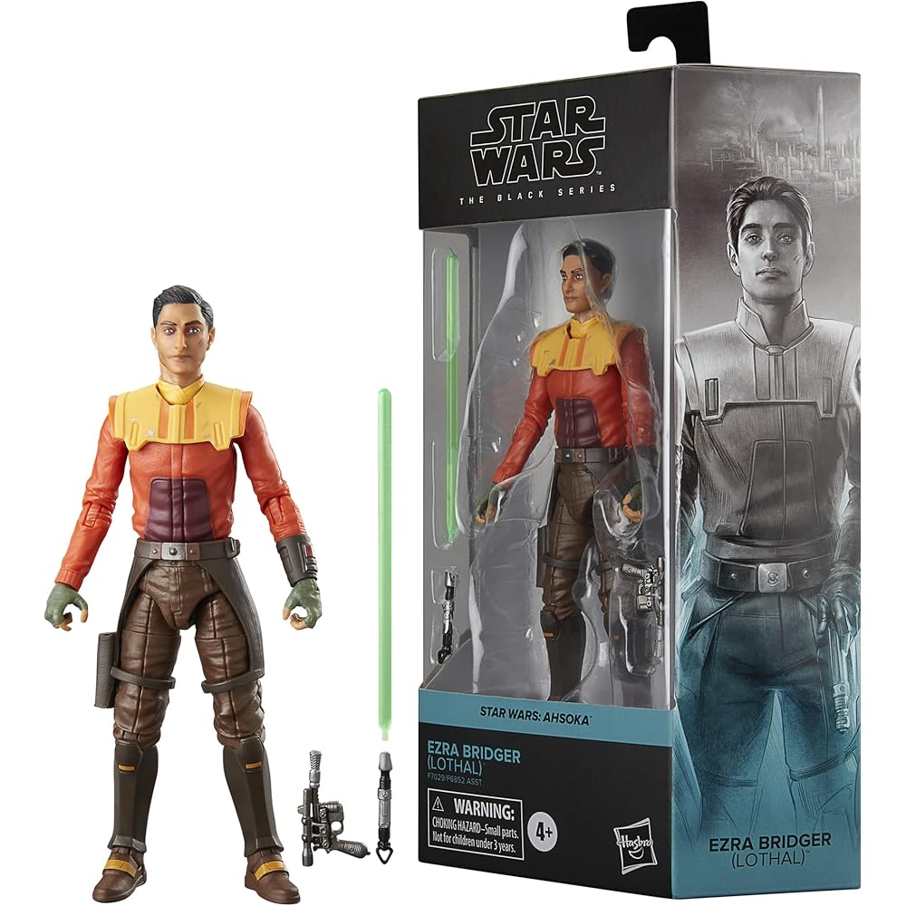 

Hasbro Star Wars Black Series Ezra Bridger Action Figure 6 Inch 15 cm Suitable for Ages 4 and Up