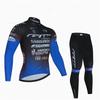 Gw Long Sleeve Fluorescent Color Autumn Cycling Jersey Set Ropa Ciclismo Men Bicycle Clothing Suit MTB Jersey Road Bike Uniform