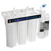 5 Stage 5-layer White Water Filter System Reverse Osmosis Filtration Drinking Fountain Home New