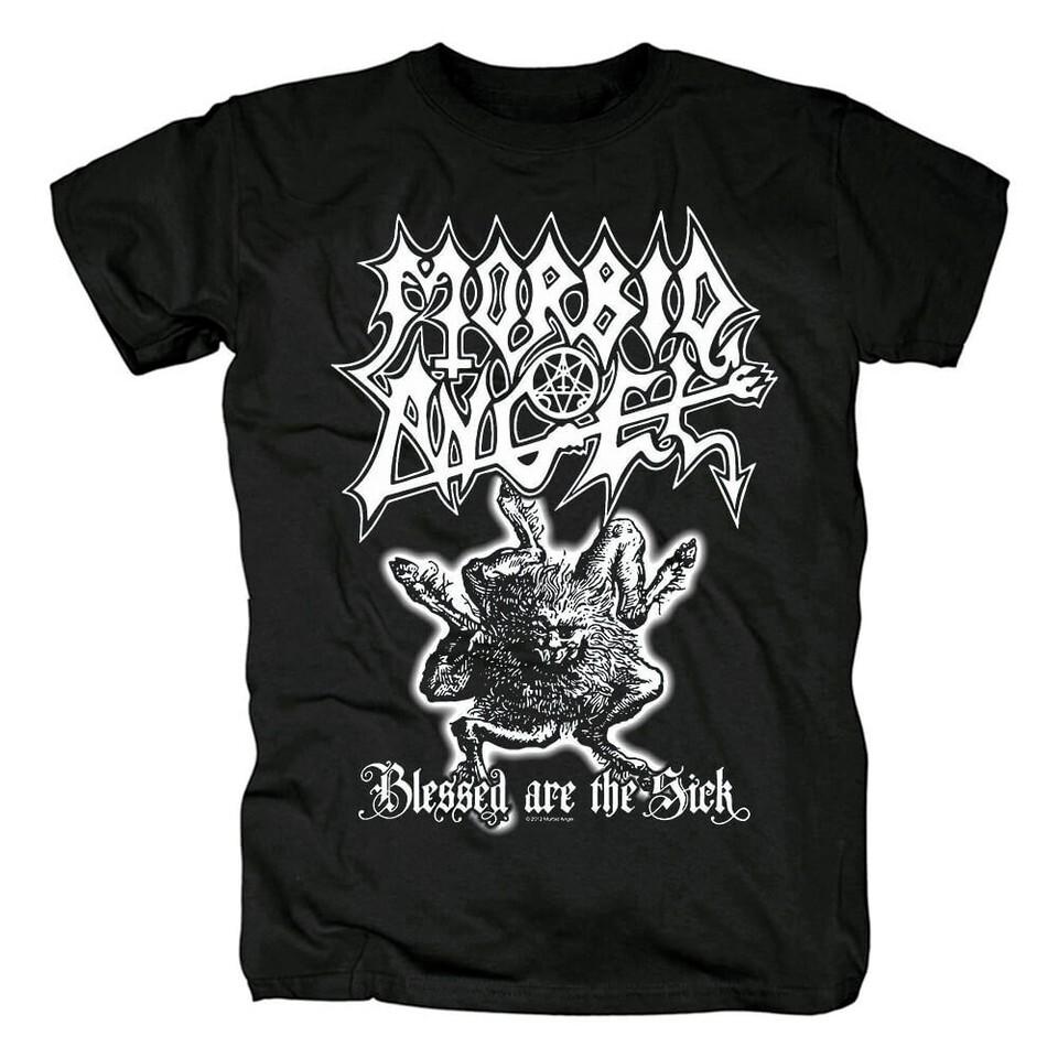 Morbid Angel Blessed Are The Sick Подарок для фаната Черная Футболка Все размеры VC986 Унисекс Футболка L