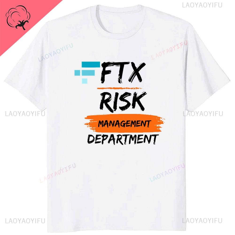 Funny TShirt FTX Risk UnisexageUnisext DepartUnisext Cool Letters Printed Sayings Quote Graphic Tee Tops Short Sleeve Blouses Gifts