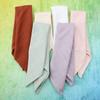 2PCS Village Style Bamboo Cotton Napkins Thicken Textured Fabric Cloth Napkins Reusable Double Layer Table Towels Dining Kitchen