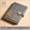 Guochao A5 Custom Logo Business Notebook: High-Value Cultural & Creative Thick-Bound Office Journal