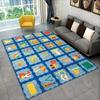 ABC Cartoon Alphabet Kinderzimmer Teppich für Zuhause Wohnzimmer Dekor Flur Rutschfeste Bodenmatte Hotel Sofa Couchtisch Bereichsteppiche
