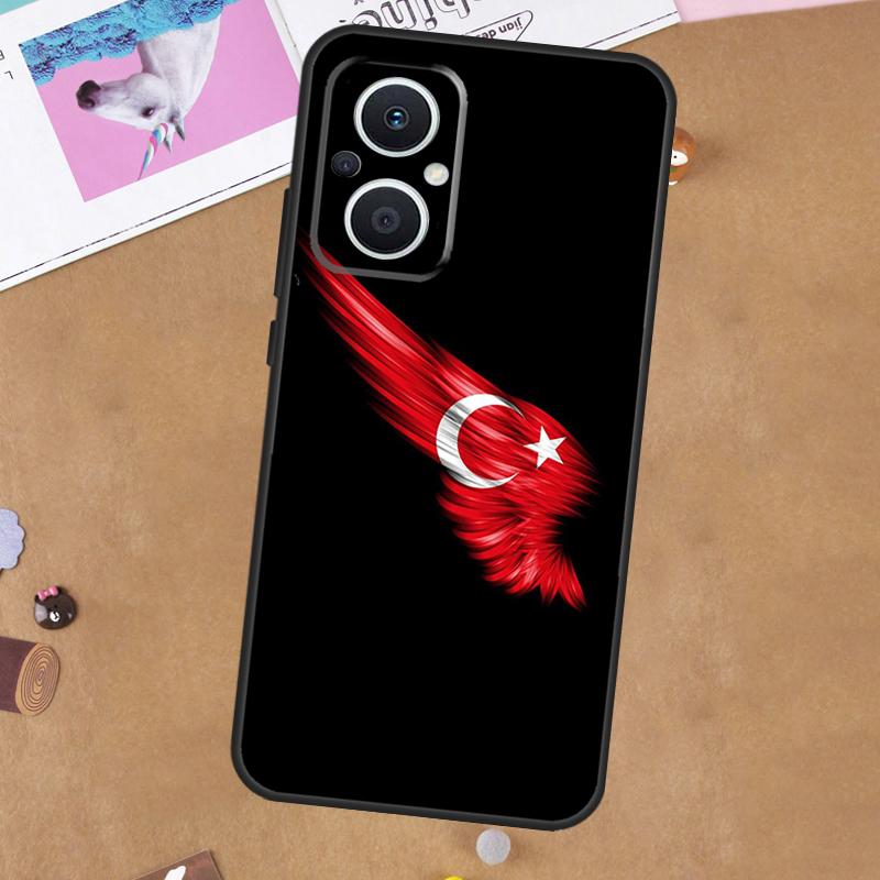 Turkey Turkish Flag Case For OPPO Reno 11 10 Pro 8 7 6 5 4 Lite 8T 5Z 4Z 11F OPPO Find X5 X6 Pro X2 Neo X3 Lite
