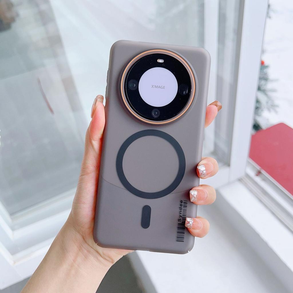 Applicable To Huawei MATE70PRO Skin Matte Magnetic Mobile Phone Case Mate60 Fashion Ultra-thin Soft Sand PC Sheath
