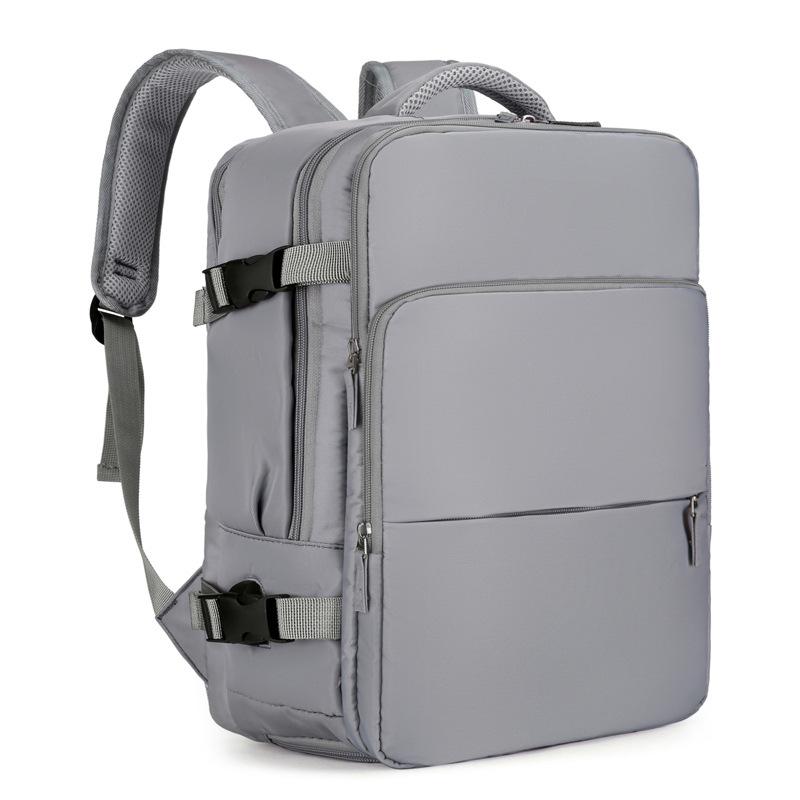 

Новый вместительный дорожный рюкзак, рюкзак для путешествий и поездок на работу, деловой рюкзак для ноутбука, студенческий рюкзак серый