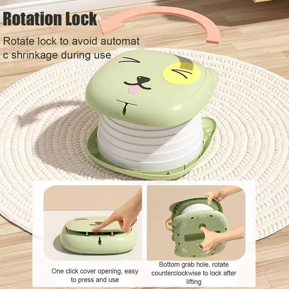 Portable Potty For Toddler Travel Foldable Potty Training Toilet For Car Camping Indoor Outdoor Bathroom For Baby Kids Children