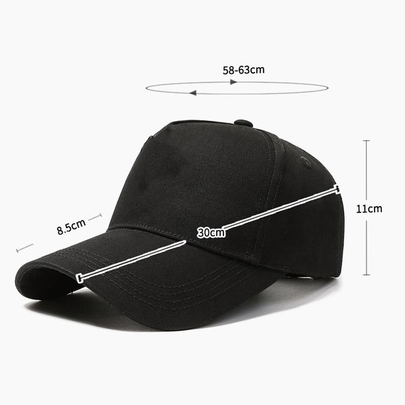 Cotton Long Brim Sun Hat Spring Summer Men Baseball Cap