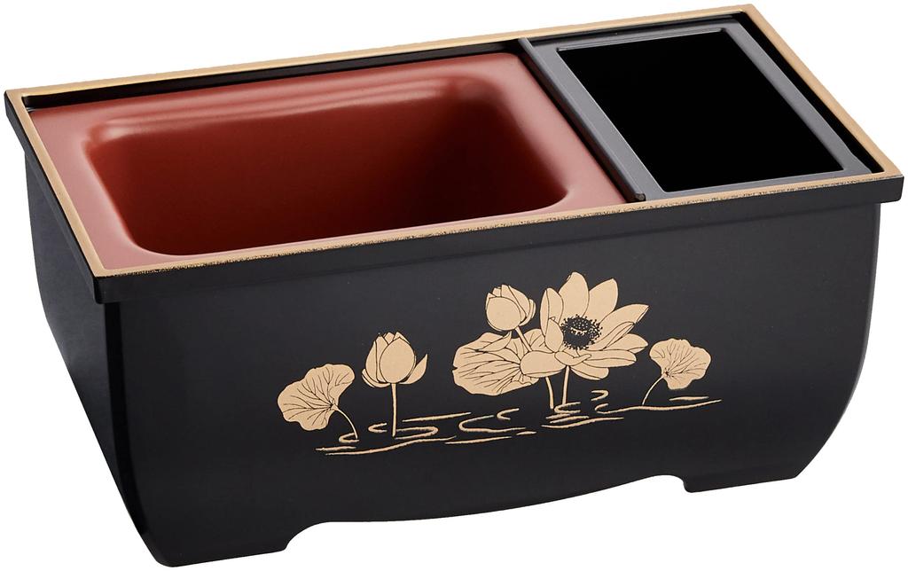 Sanmeni Authentic Incense Burner with Incense Yamanaka Made In Incense Basin Memorial Buddhist Modern Buddhist Black Incense Basin Incense Incense