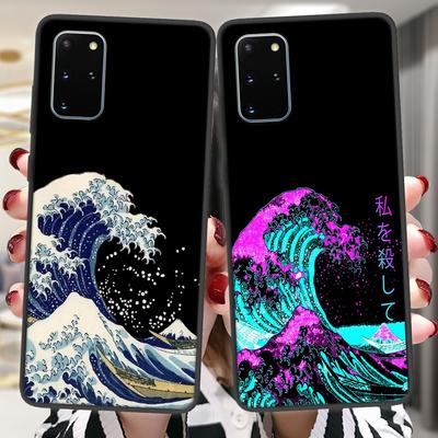 Pouzdro Velká vlna u Kanagawy pro Samsung S22 S21 Ultra S20 Fe Plus A53 A73 A52 A72 A51 A71 A22 A12 A32 A50 A33 A13 Kryt