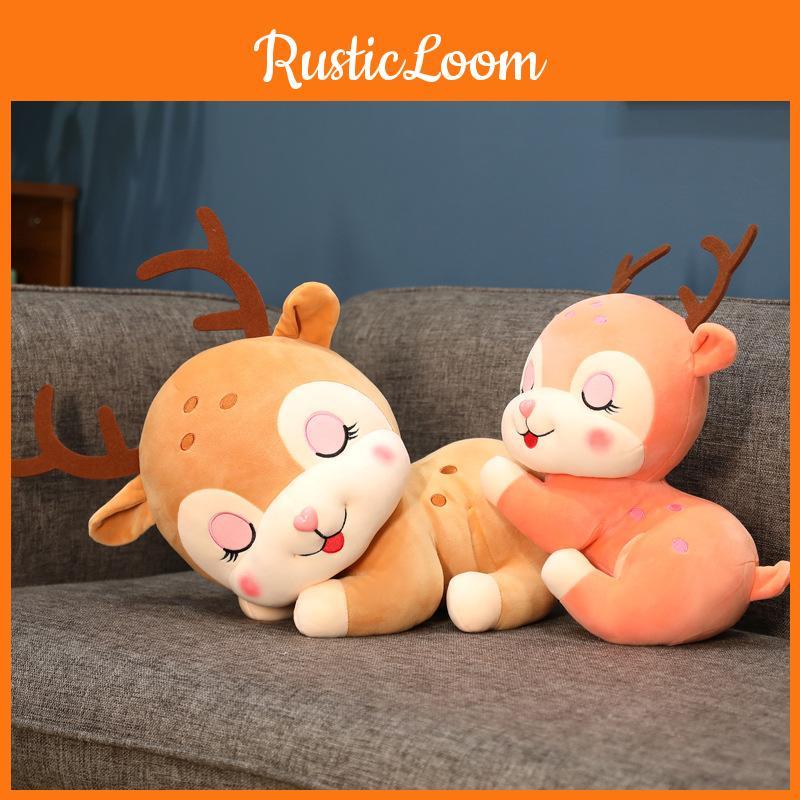 Dreamy Deer Plush Toy Soft And Cuddly Stuffed Animal Crystal Ultra Soft Perfect Gift For Young Adults