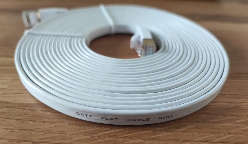 LAN ETHERNET FLAT NETWORK CABLE SFTP CAT7 2m