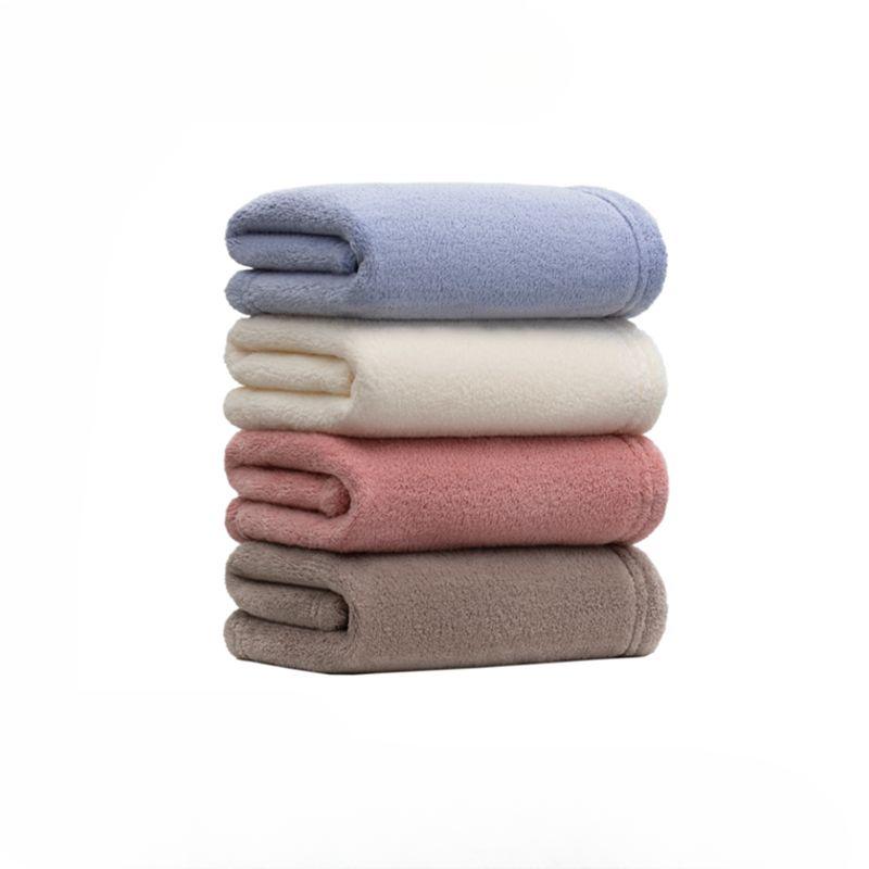 

Полотенце Life для домашнего использования, подходит для мытья лица, изготовлено из кораллового флиса, впитывает влагу, больше и толще, быстросохнущее полотенце для купания 4pcs