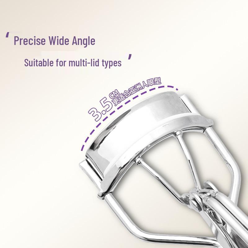 Sunflower Style Eyelash Curler: No Pinching, Natural Fit, Wide Angle Curl, Perfect for Beginners