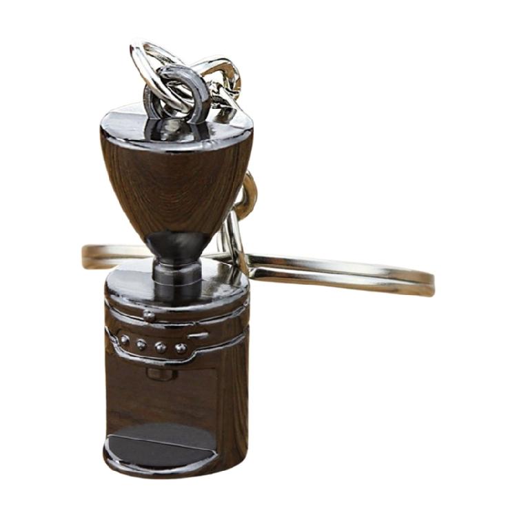 Fashionable Metal Espresso Accessory Keychain Fashion Key Pendant Coffee Theme Pendant Unisex Present for Coffee Fan